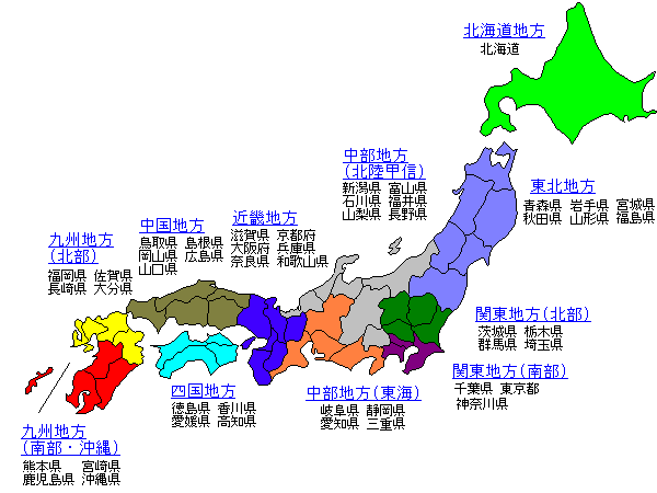 県の下位区分