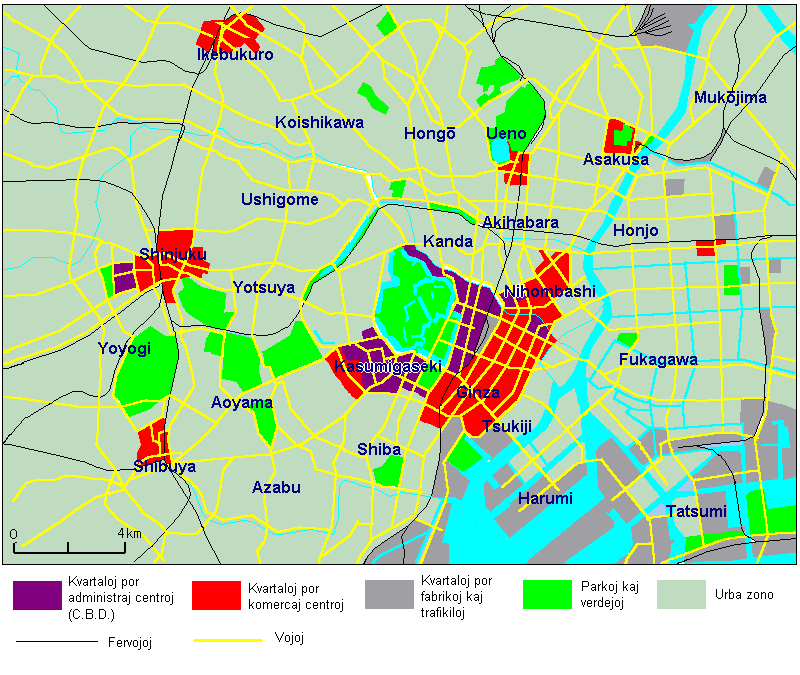 Mapo de la urbocentro